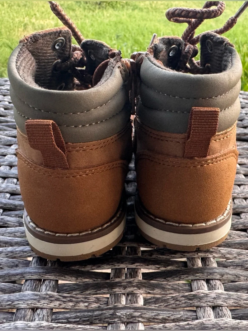 The Children's Place Tan/Brown Toddler Boots